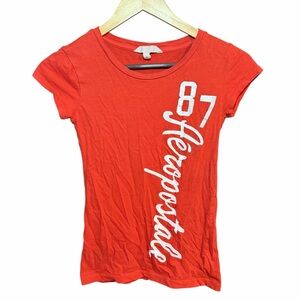 Y2K Aeropostale Graphic Baby Tee 2000s Fashion Size Small